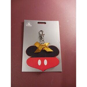 Disney Parks Mickey Ornament Keychain With Surprise Photo Inside 2023